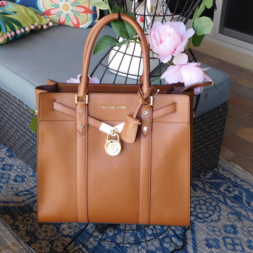 Michael Kors Noveau Hamilton Large Tote NEW